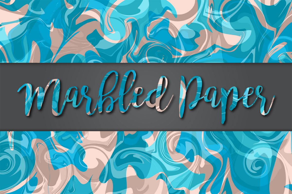 Marbled Paper No11 example image 1