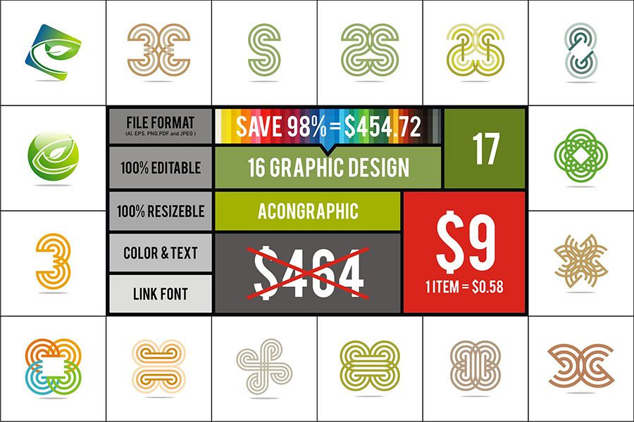 Graphic Vector suitable for Logo #17 example image 1