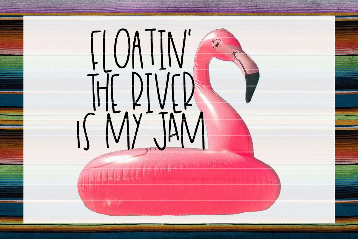 Floatin' The River Sublimation PNG example image 1