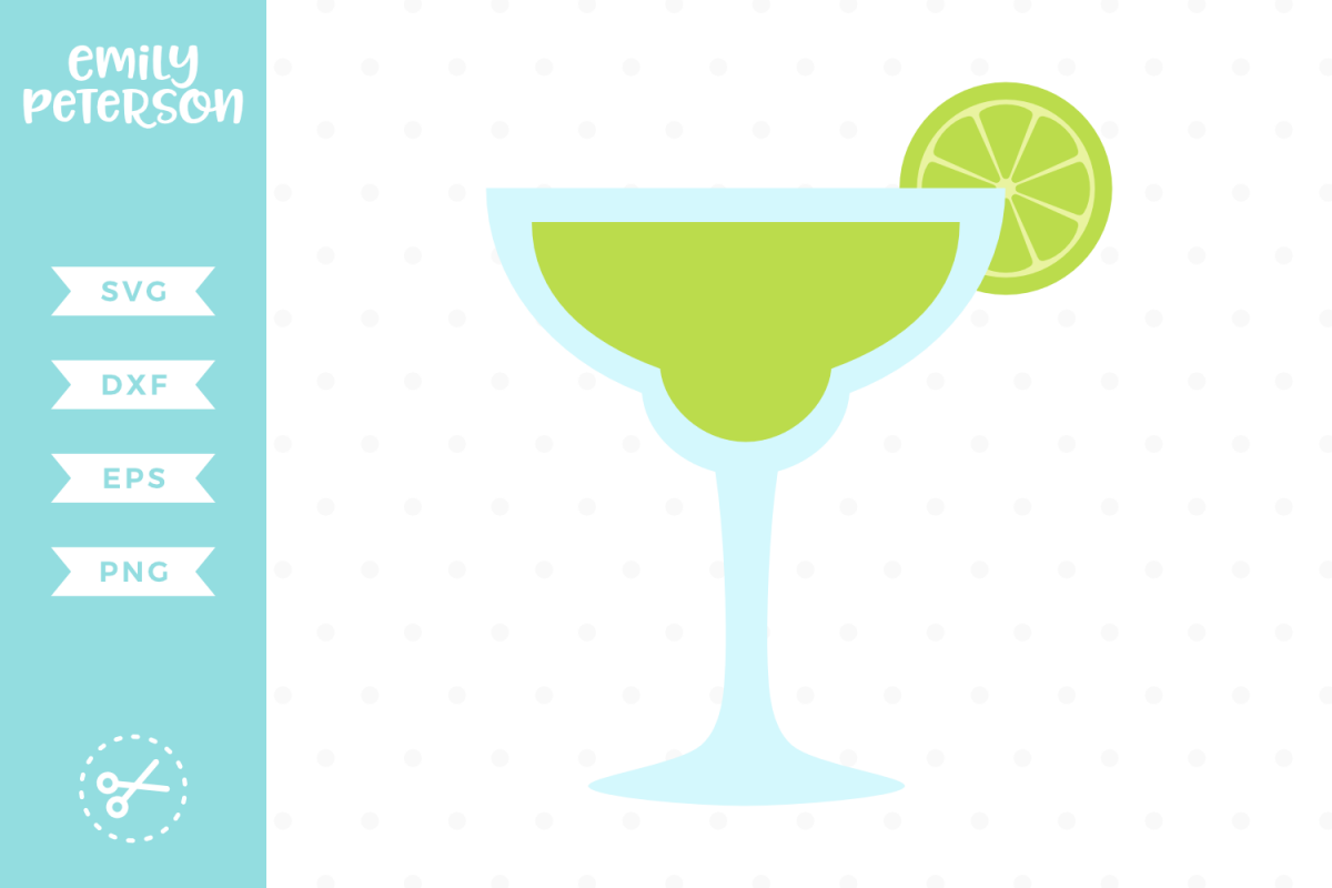 Margarita SVG DXF EPS PNG example image 1