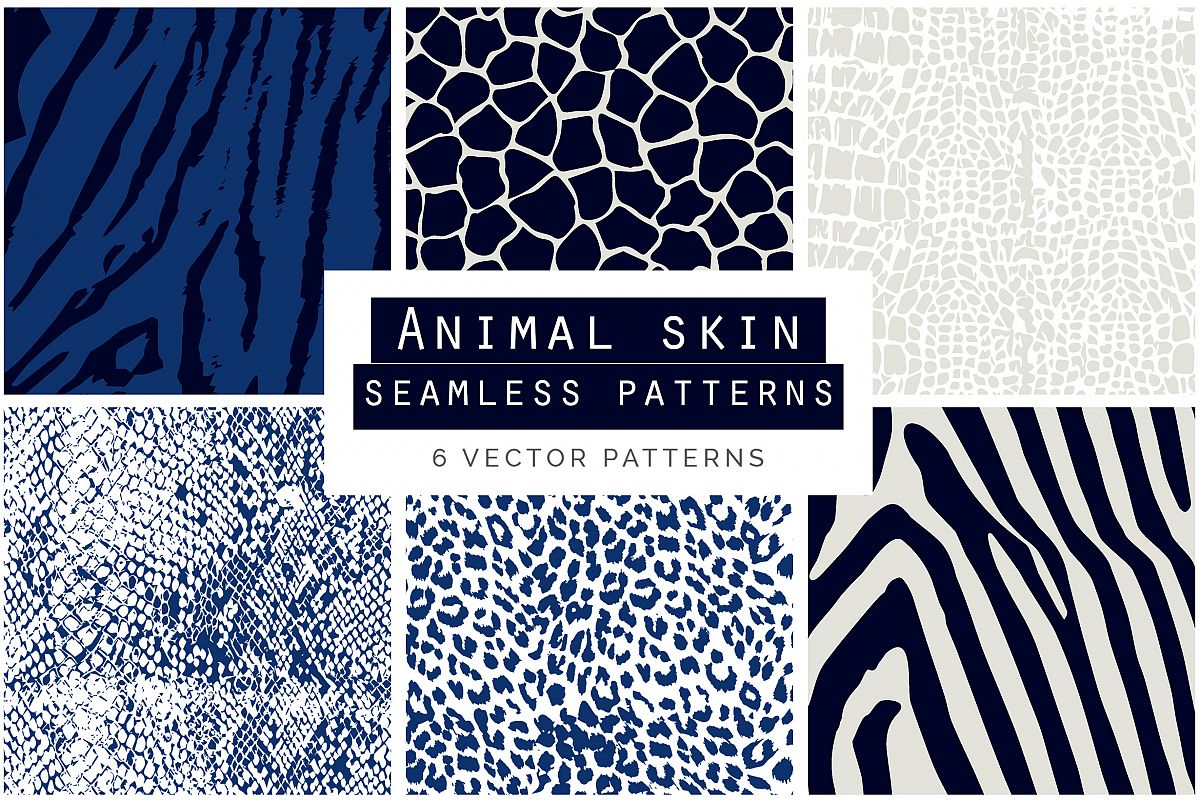 Animal Skin Seamless Patterns example image 1