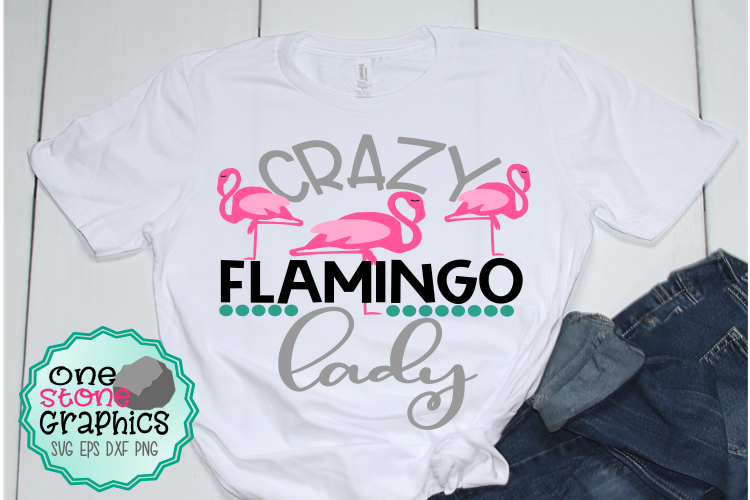 Crazy flamingo lady svg,flamingo svg,flamingo svgs,summer sv example image 1