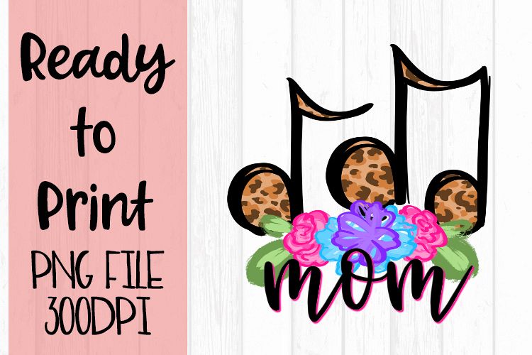 Doodle Mom Music Ready to Print example image 1