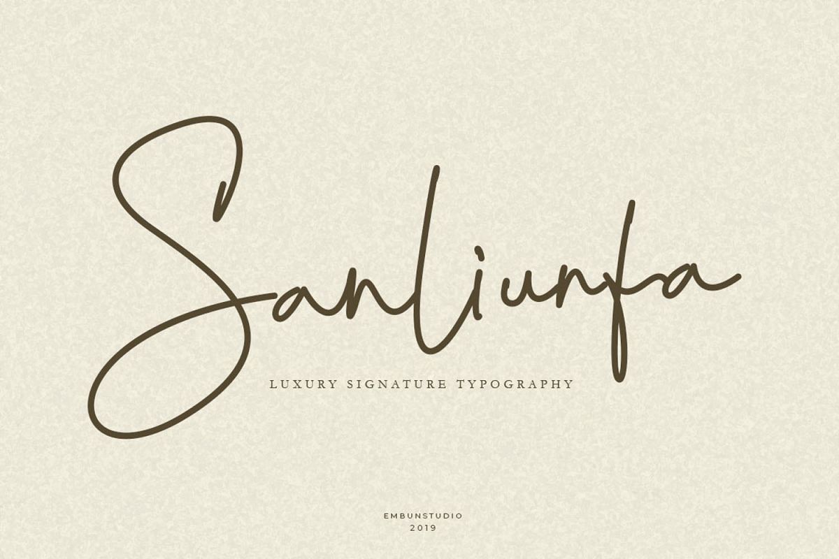 Sanliurfa Stylish Signature example image 1