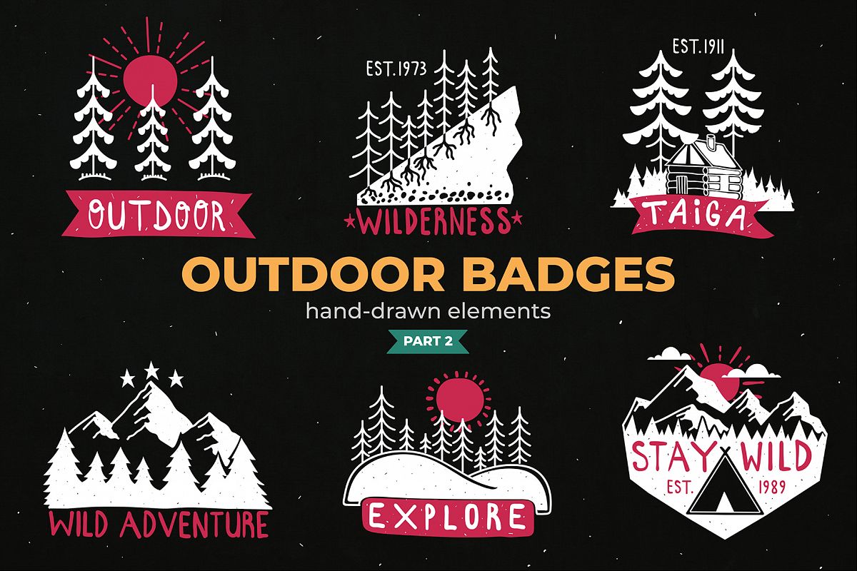 Outdoor Logo Badges, Part II example image 1