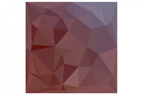 Indian Red Abstract Low Polygon Background example image 1