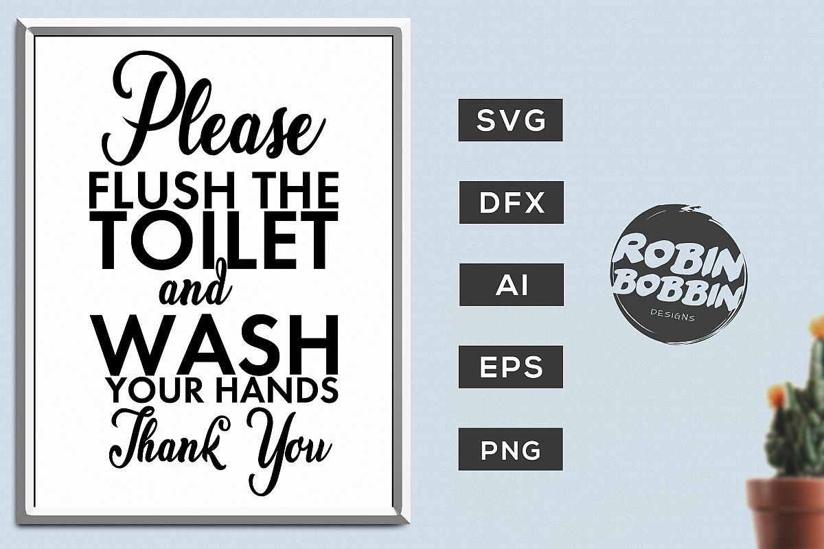 Download Bathroom Rules SVG Sign, Bathroom Sign svg, bathroom ...