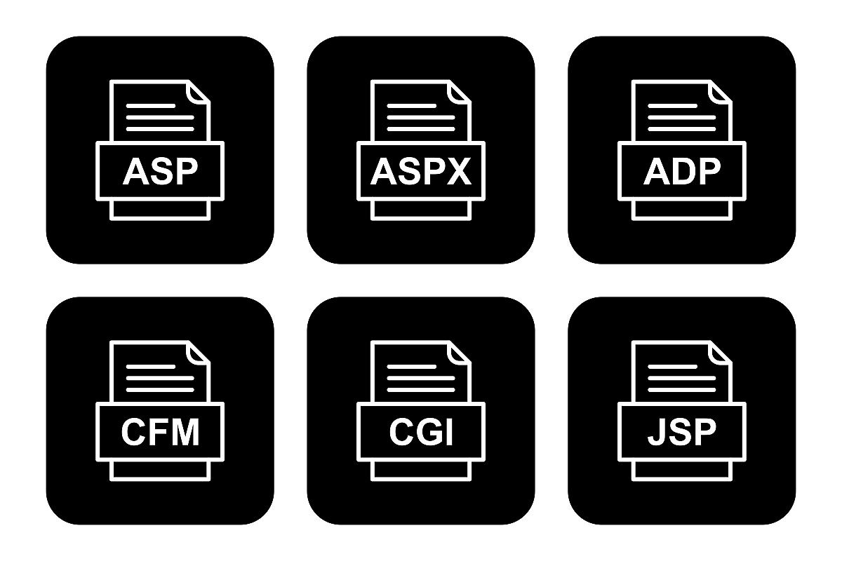 Set Of File Formats Icons example image 1