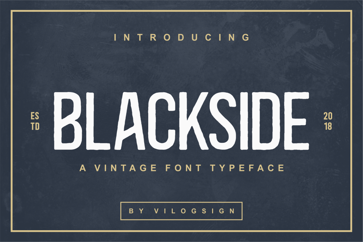 Blackside Font example image 1