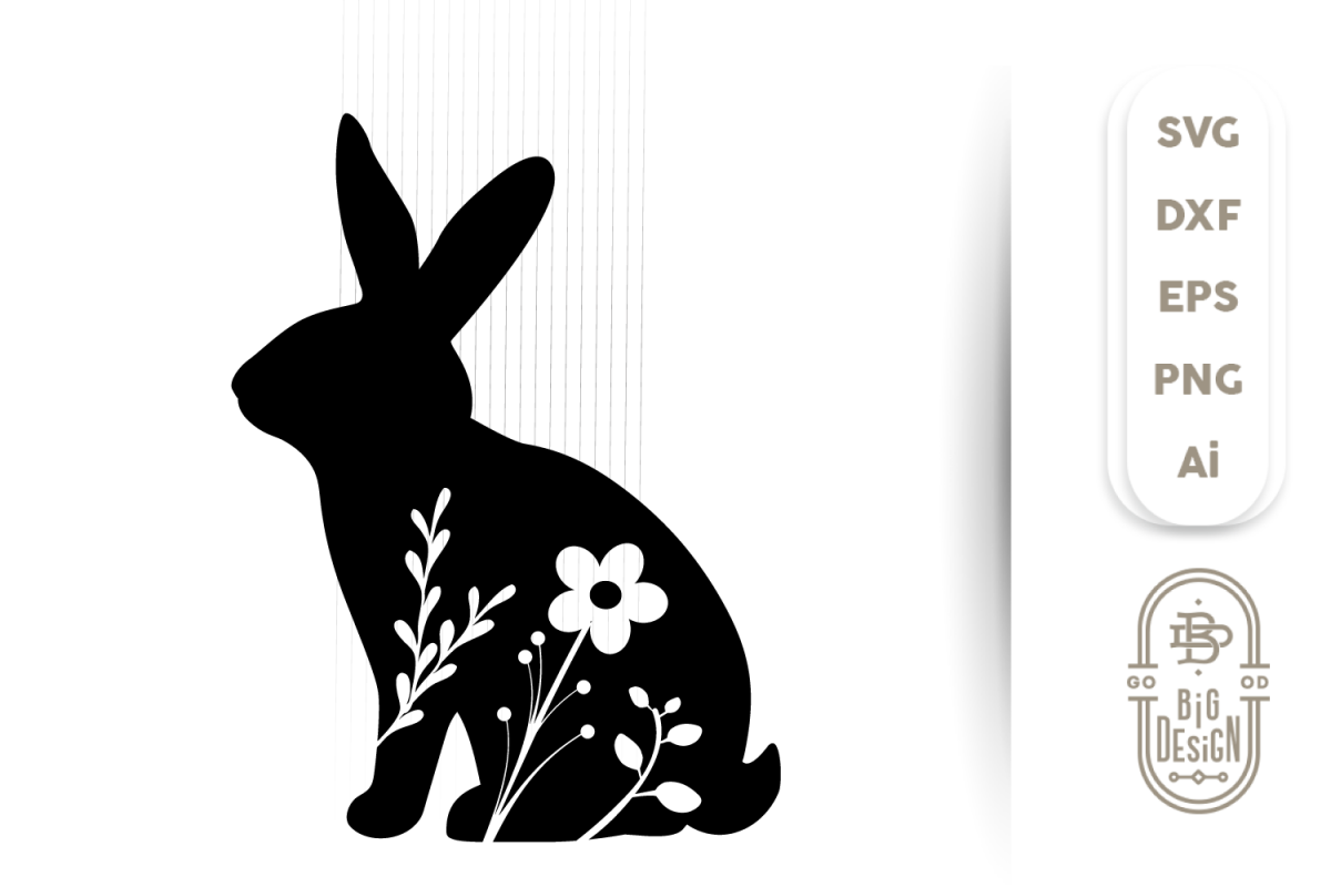 Free Free Easter Bunny Outline Svg 833 SVG PNG EPS DXF File