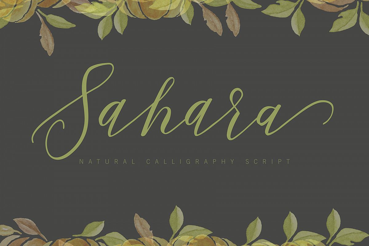 Sahara Script example image 1