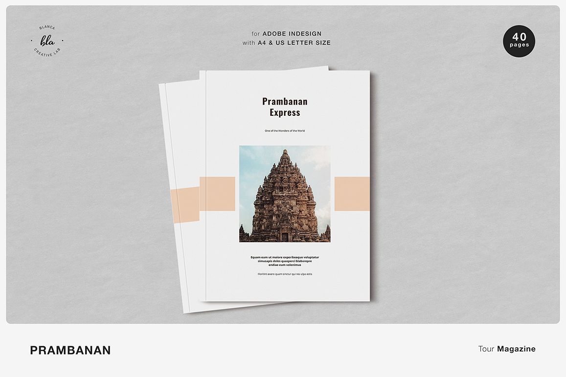 PRAMBANAN Tour Magazine example image 1