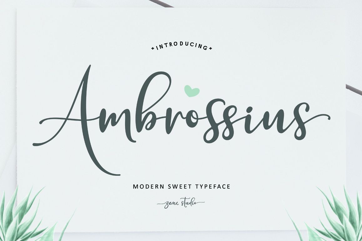 Ambrossius Script example image 1