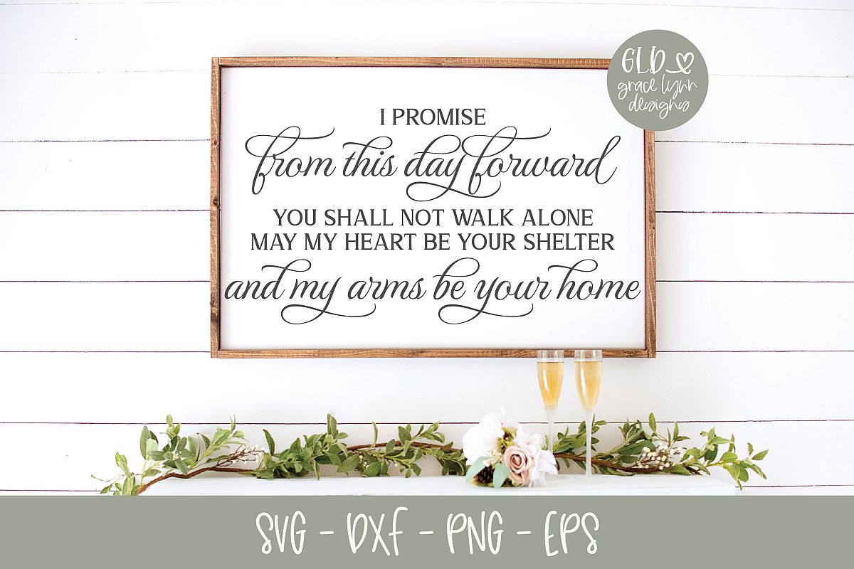 From This Day Froward - Wedding SVG example image 1