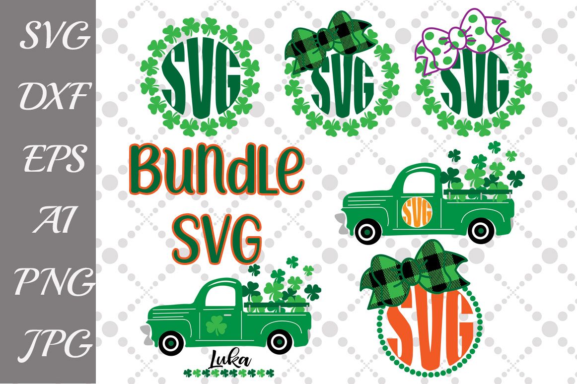 St Patricks Bundle Svg example image 1