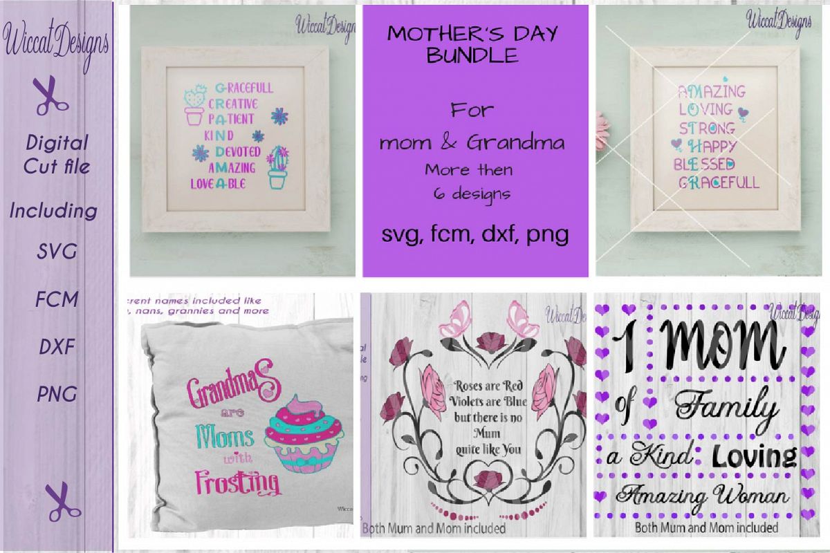 Download Mother's day bundle, Mom svg, Grandma svg, cactus svg, Pillow Svg, svg cut file, word art svg ...