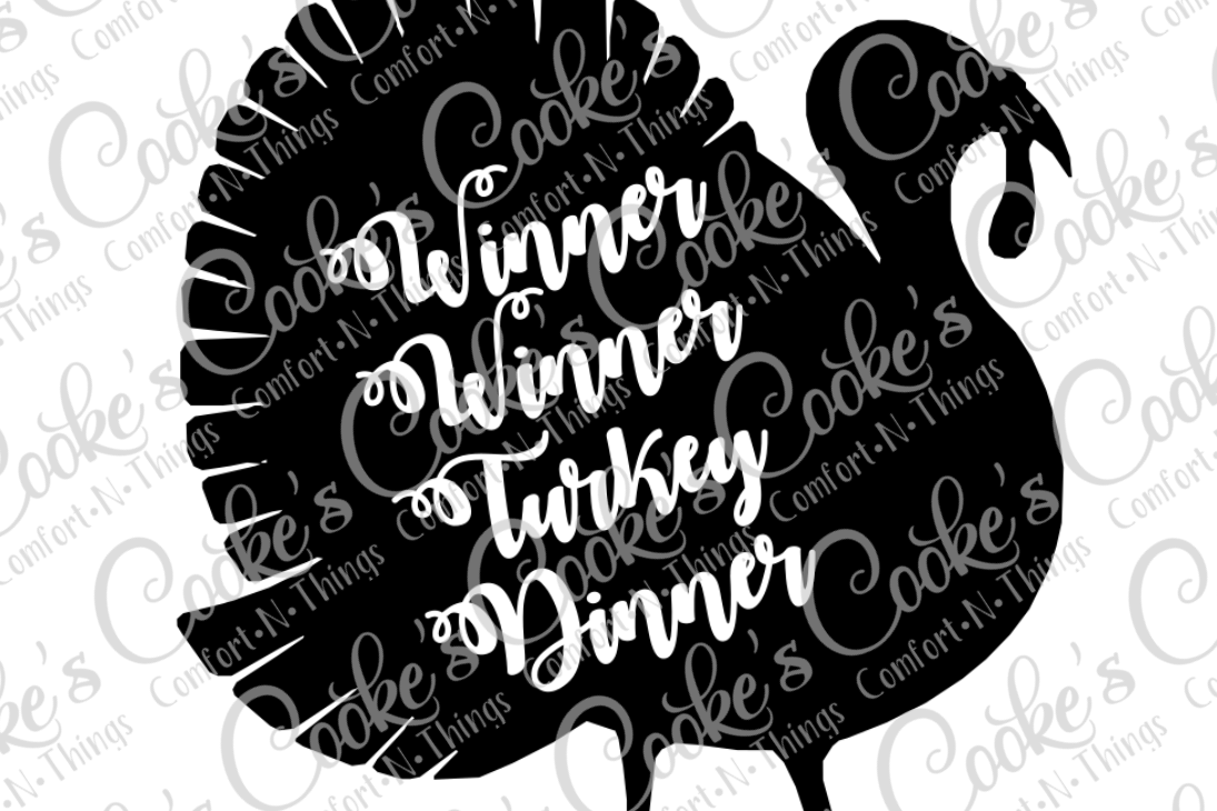 Winner Winner Turkey Dinner (77920) Cut Files Design Bundles