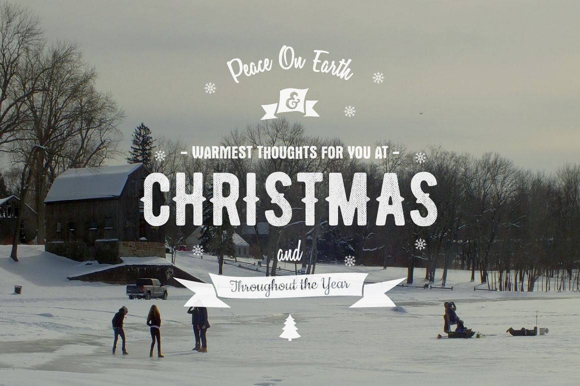Christmas Photo Overlays & Textures example image 1