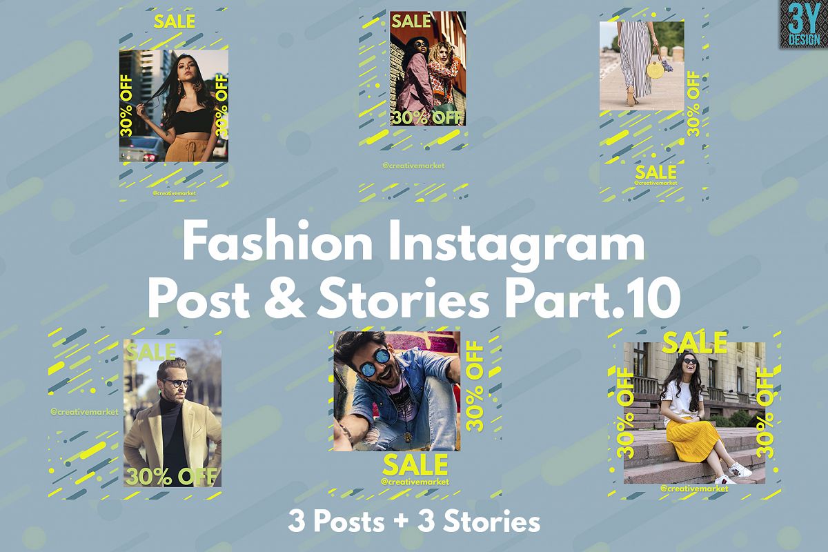 Fashion Instagram Posts & Stories example image 1