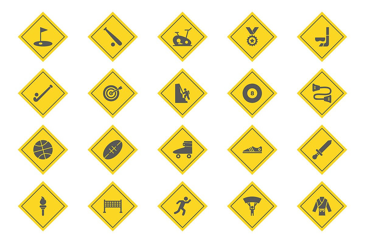 Set Of Sports And Game Icons example image 1