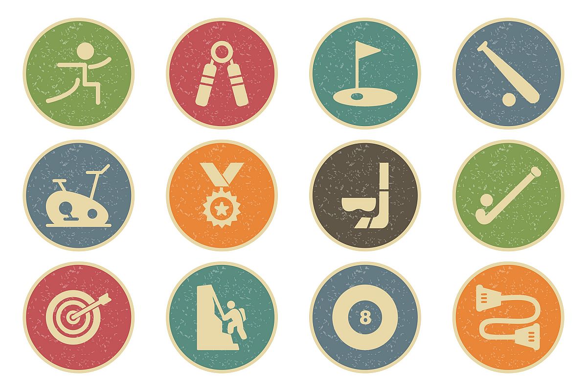 Set Of Sports And Game Icons example image 1