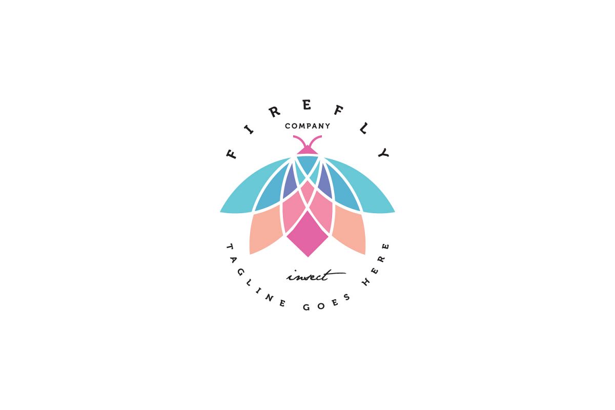 Colorful Firefly Logo example image 1