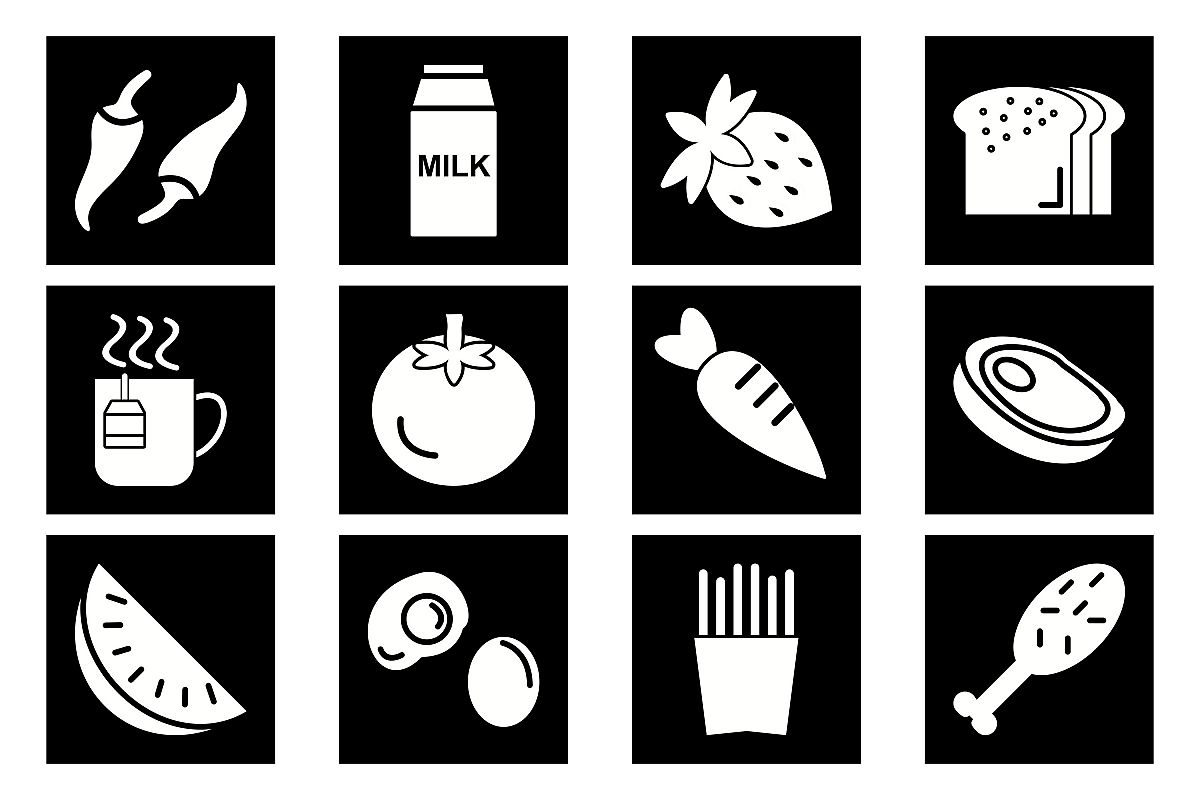 Set Of Food Icons example image 1