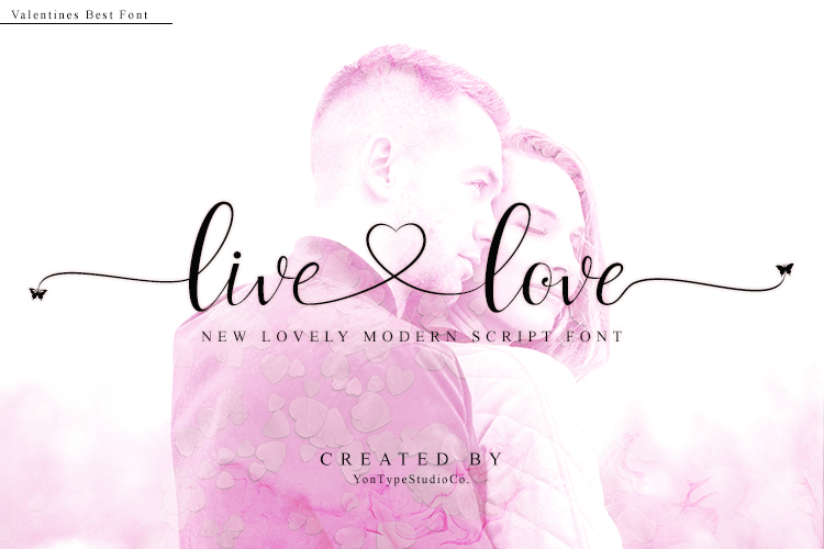 live love font example image 1
