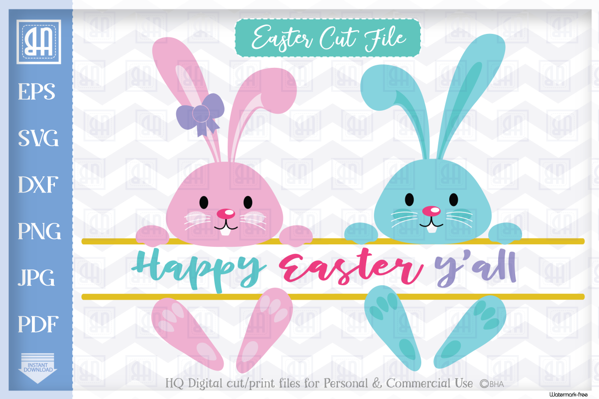 Dxf Easter Easter Monogram Svg Pdf Printing Printmaking Craft Supplies Tools