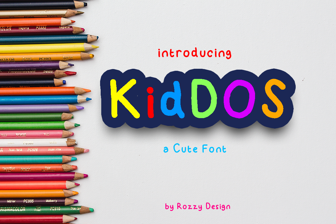 KidDos Cute Font example image 1
