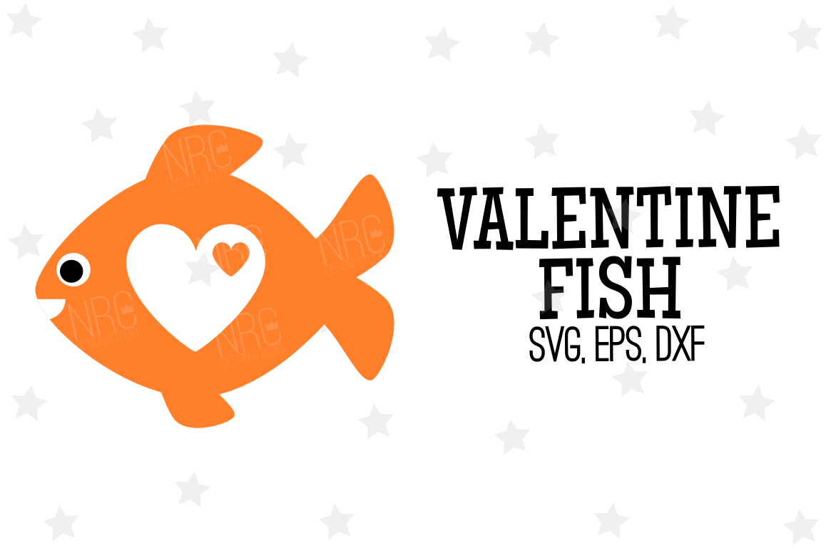 Download Valentine Fish SVG File