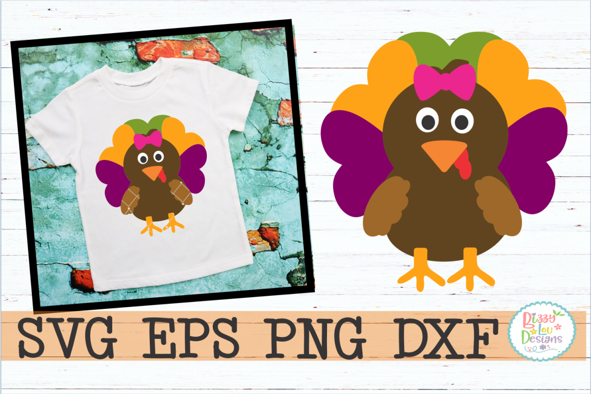 Download Girl Turkey SVG DXF EPS PNG JPEG - cutting file (36301) | SVGs | Design Bundles