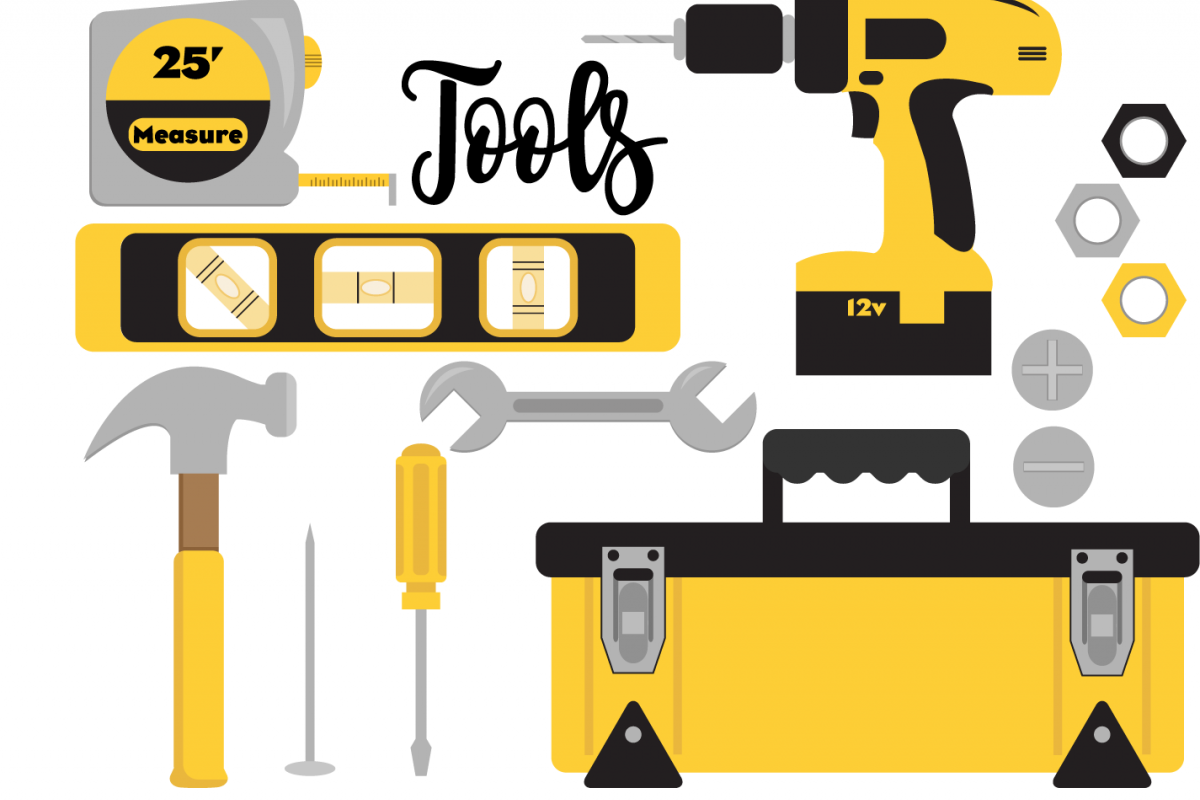 Tools Clip Art Set