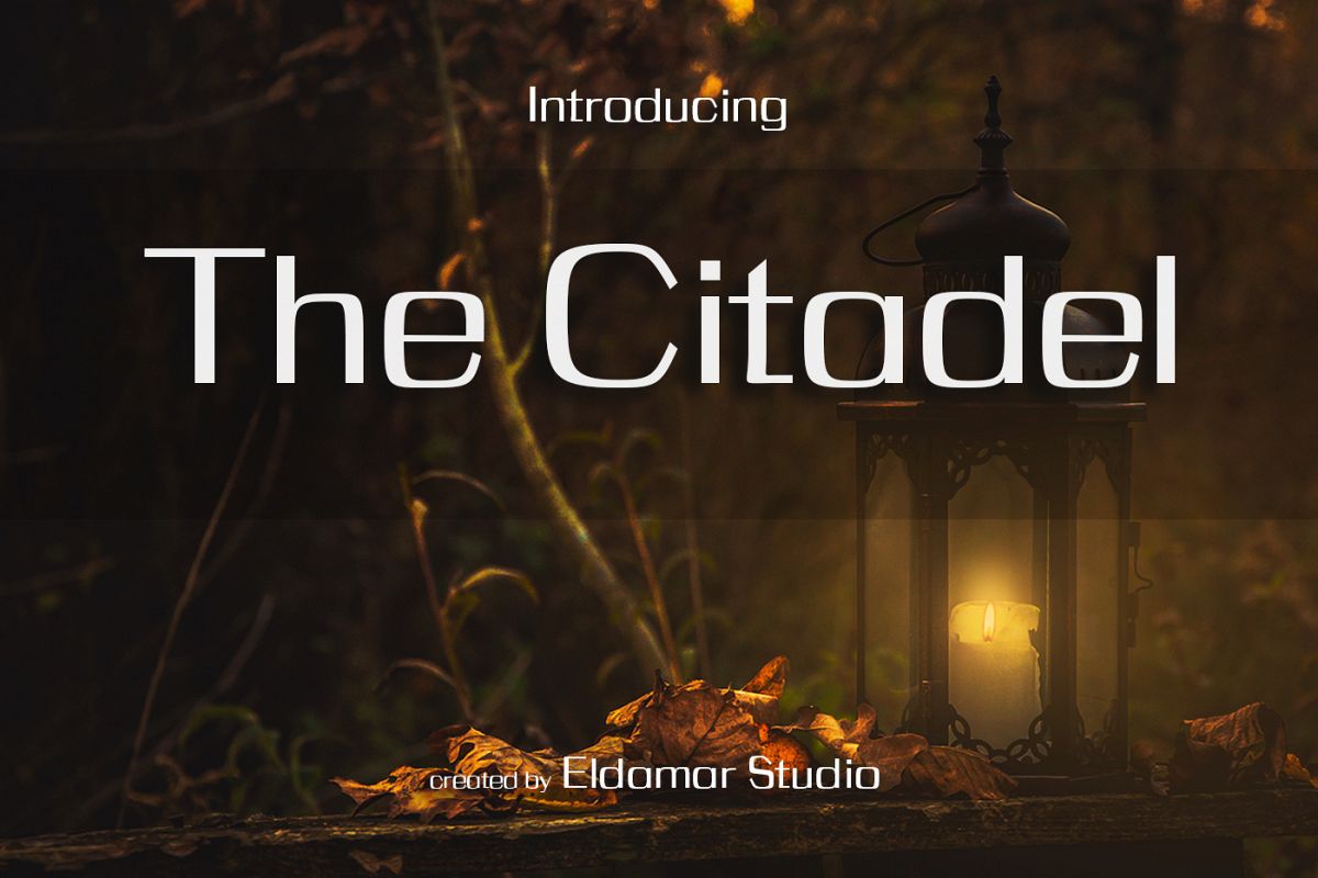 The Citadel Font example image 1