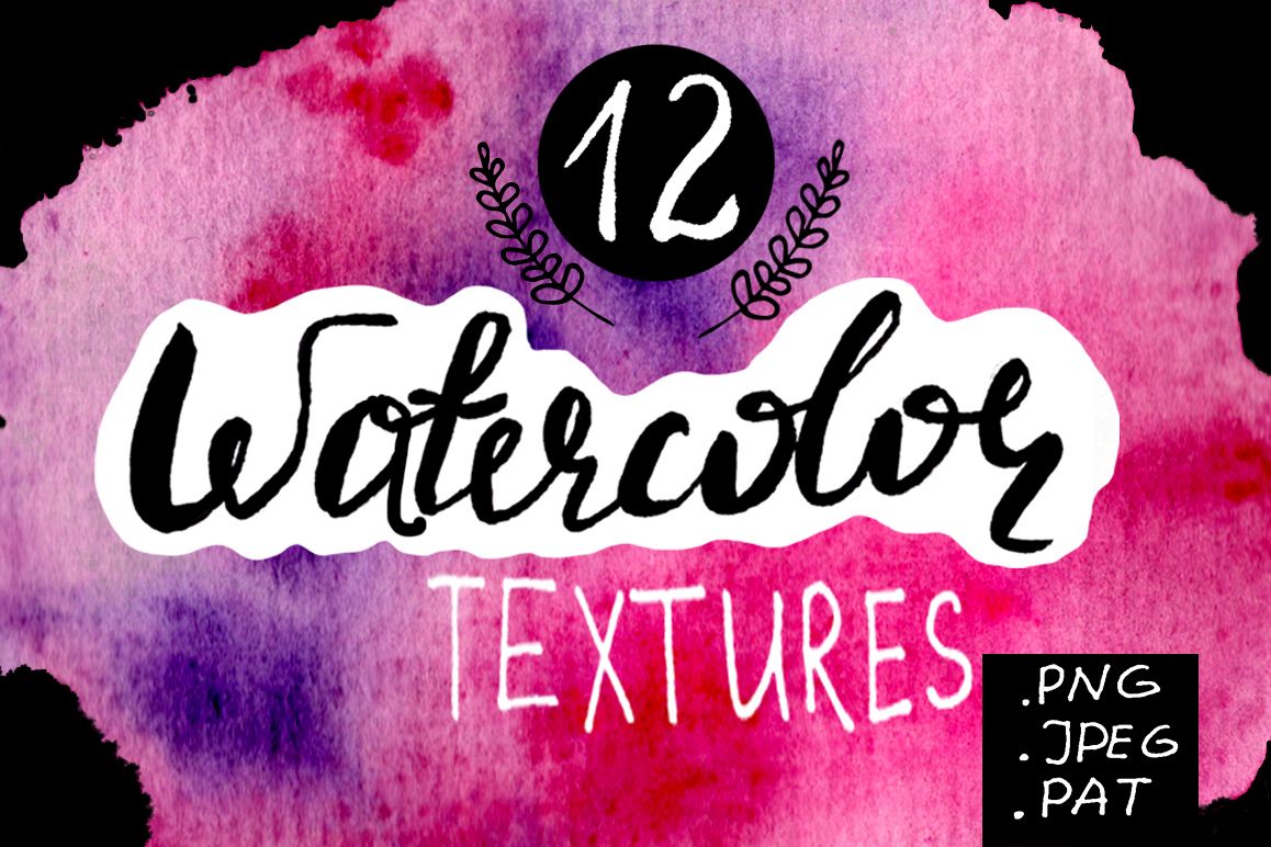 Watercolor textures example image 1