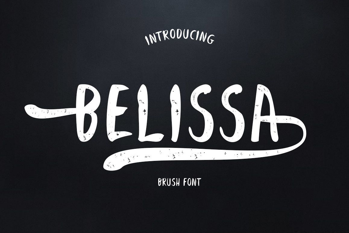 Belissa Brush Font example image 1