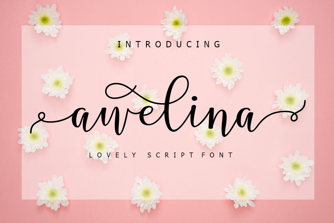 Awelina Script example image 1