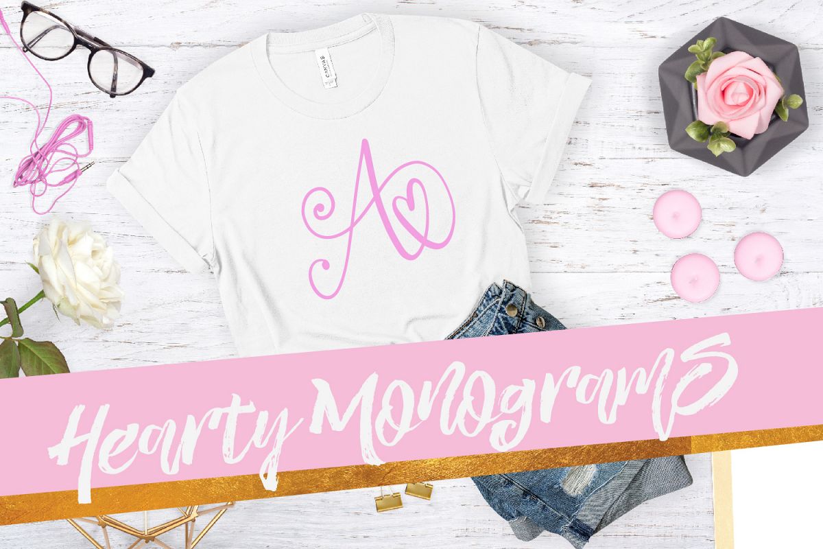 Hearty Monograms - Font example image 1