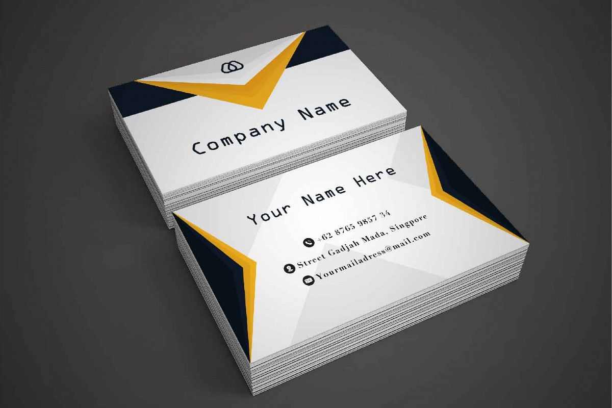 Modern and Simple Business Card Template example image 1
