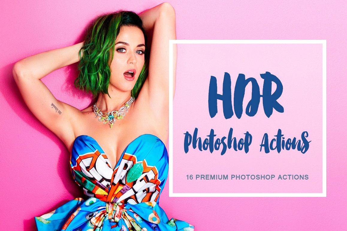 HDR Effect - Photoshop Actions example image 1