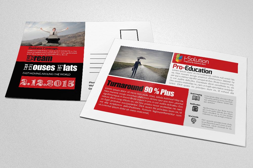 Insurance Business Postcards example image 1
