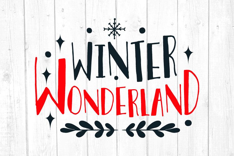 Winter Wonderland Svg, Christmas, Christmas Svg example image 1
