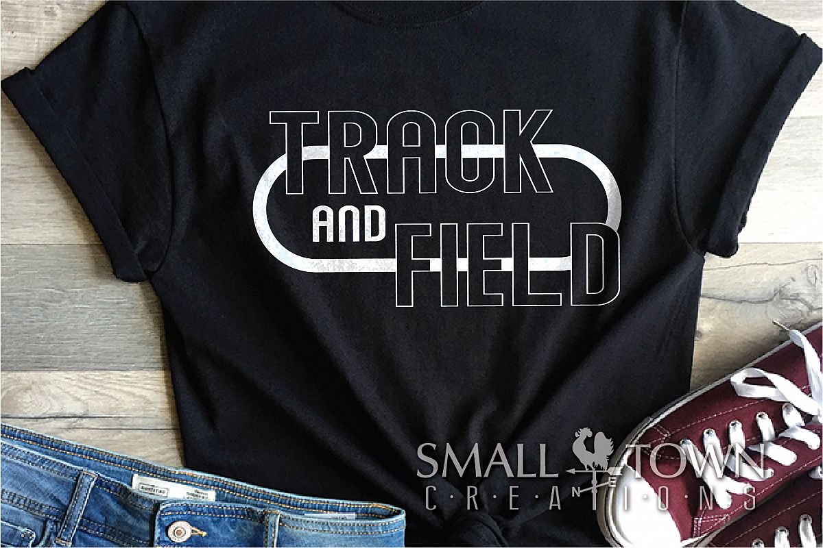 Track and Field, Team sport, Track logo, PRINT, CUT, DESIGN example image 1
