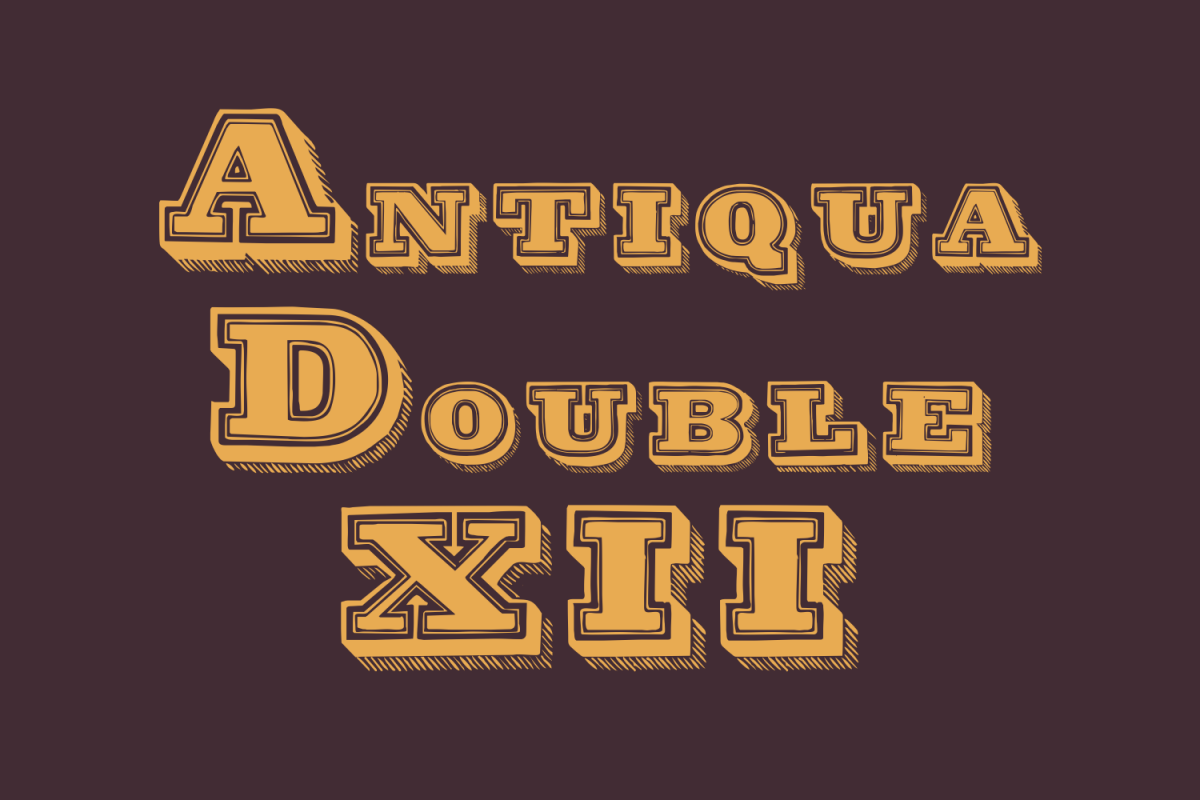 Antiqua Double 12 example image 1