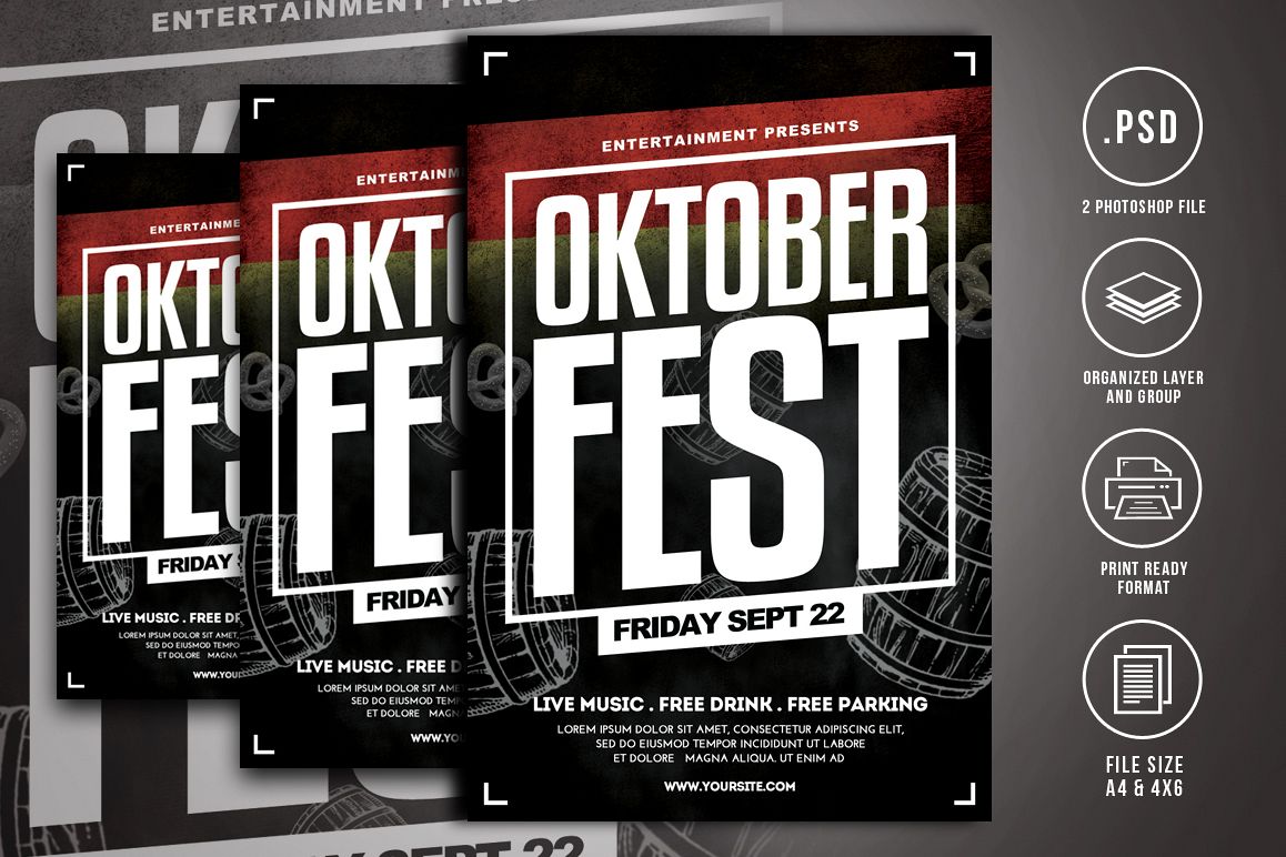 Oktoberfest Flyer Template example image 1