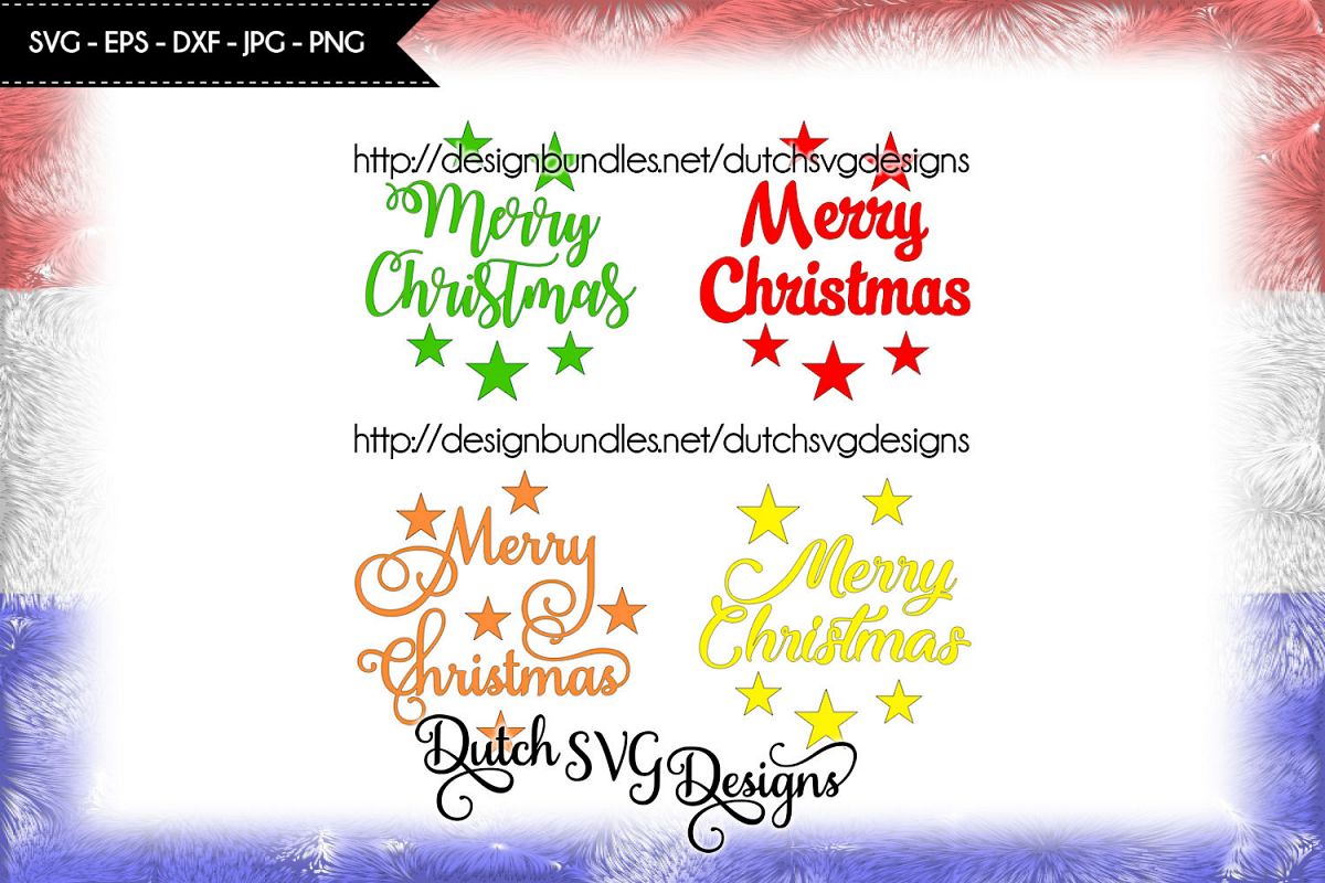 4 Text cutting files Merry Christmas, christmas svg example image 1