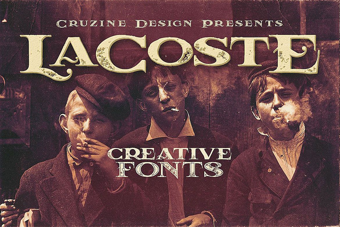 LaCoste Typeface example image 1