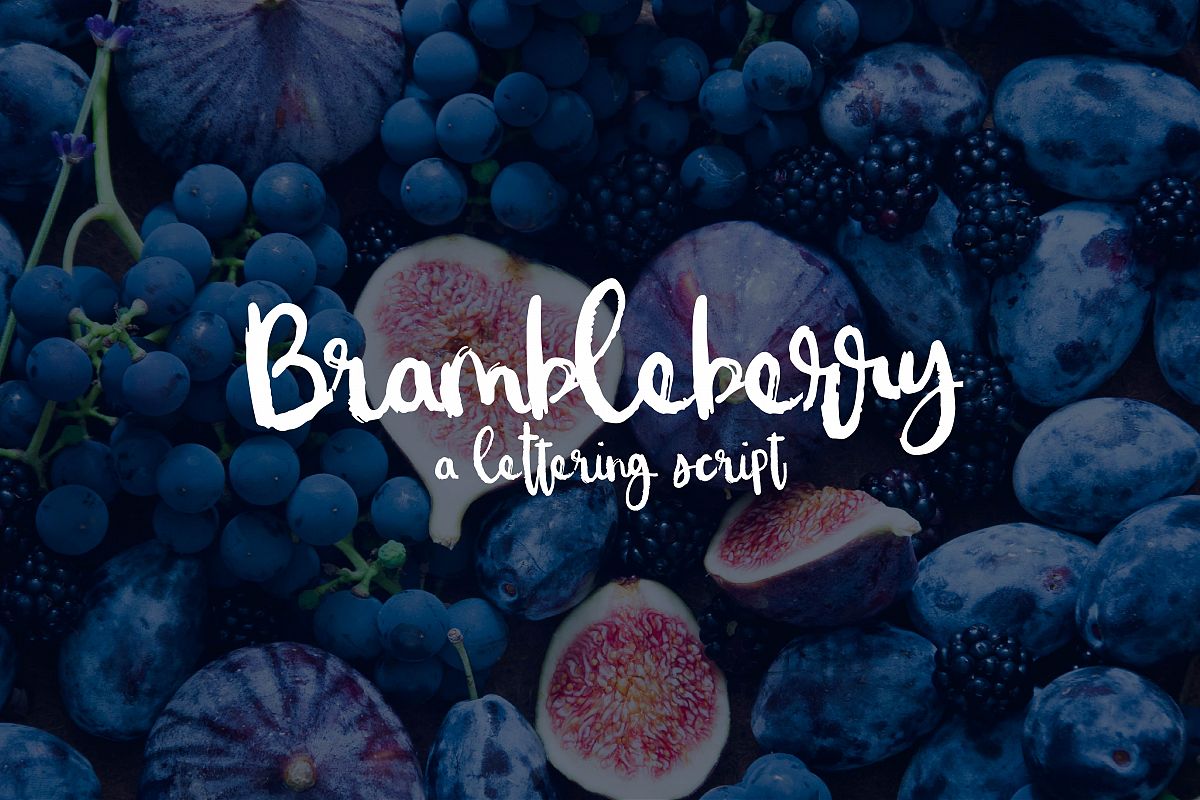 Brambleberry - A Lettering Script example image 1