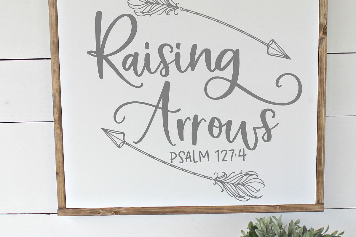 Raising Arrows SVG example image 1