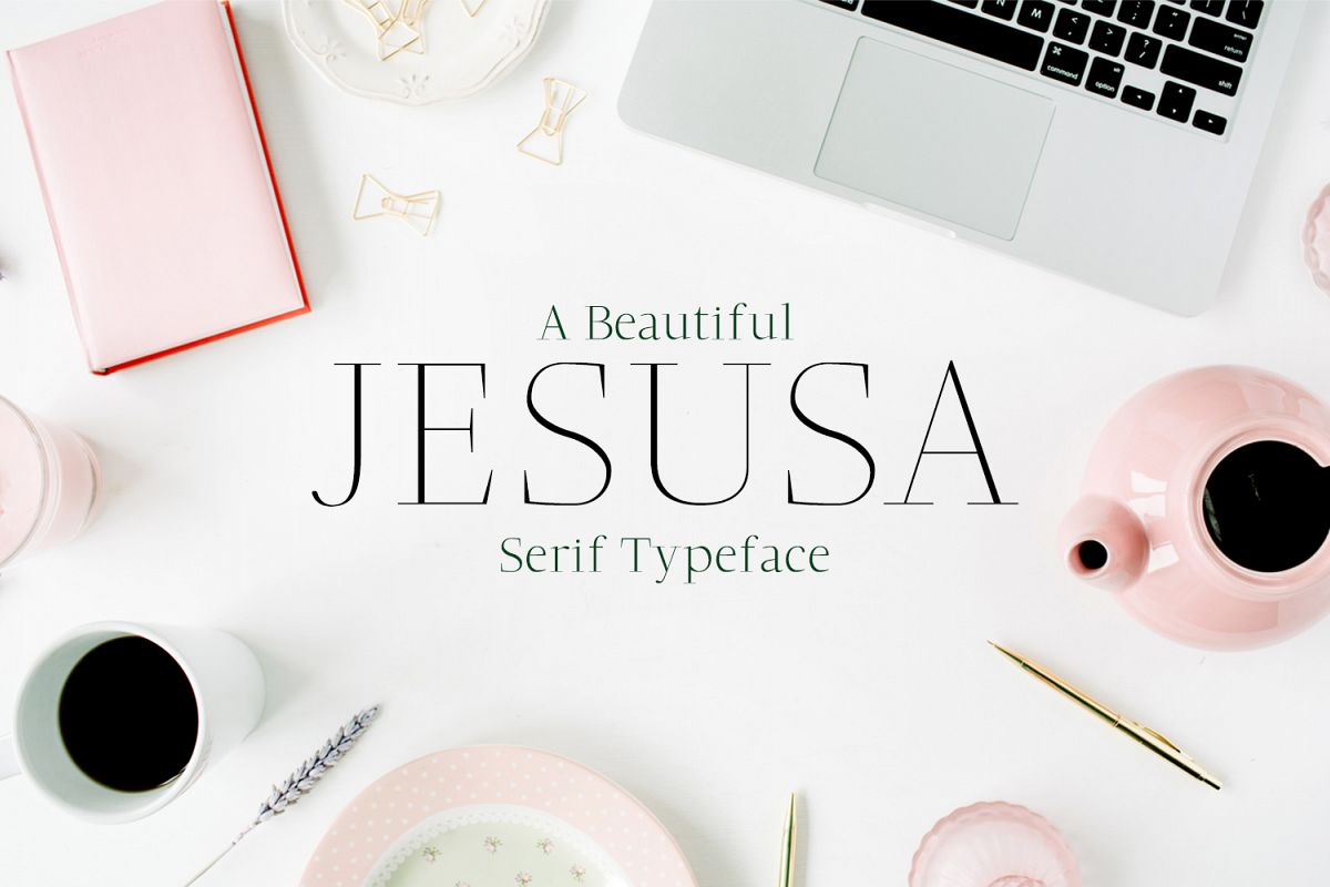 Jesusa Serif Typeface example image 1